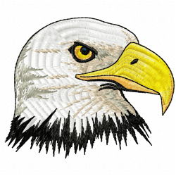 Eagle And Falcon Embroidery Design 11 Eagle And Falcon Embroidery Design 11
